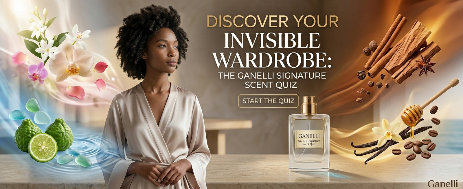 Discover Your Invisible Wardrobe: The Ganelli Signature Scent Quiz