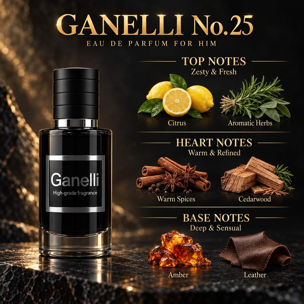 Ganelli No. 25 – Eau de Parfum for Men