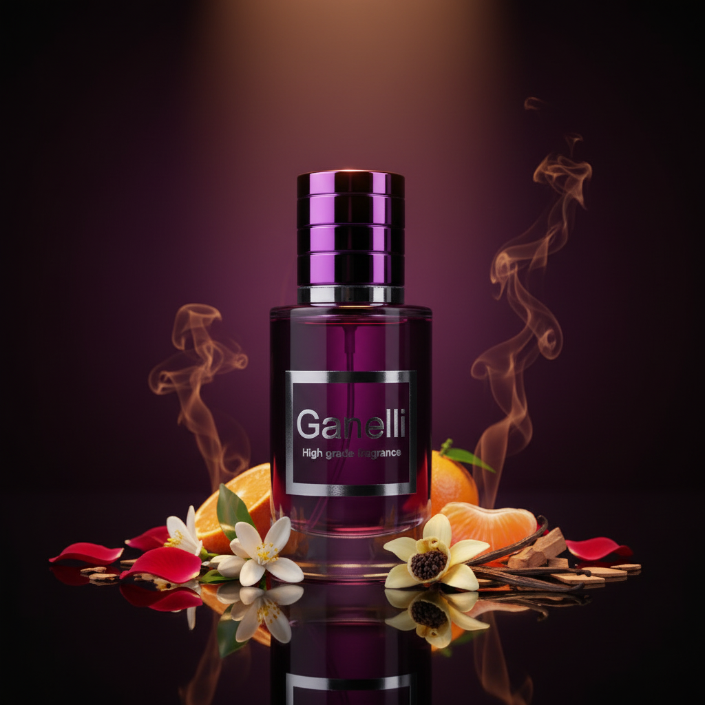 Ganelli No.14 for Her 30ml – bold seductive women's perfume cinematic dark display