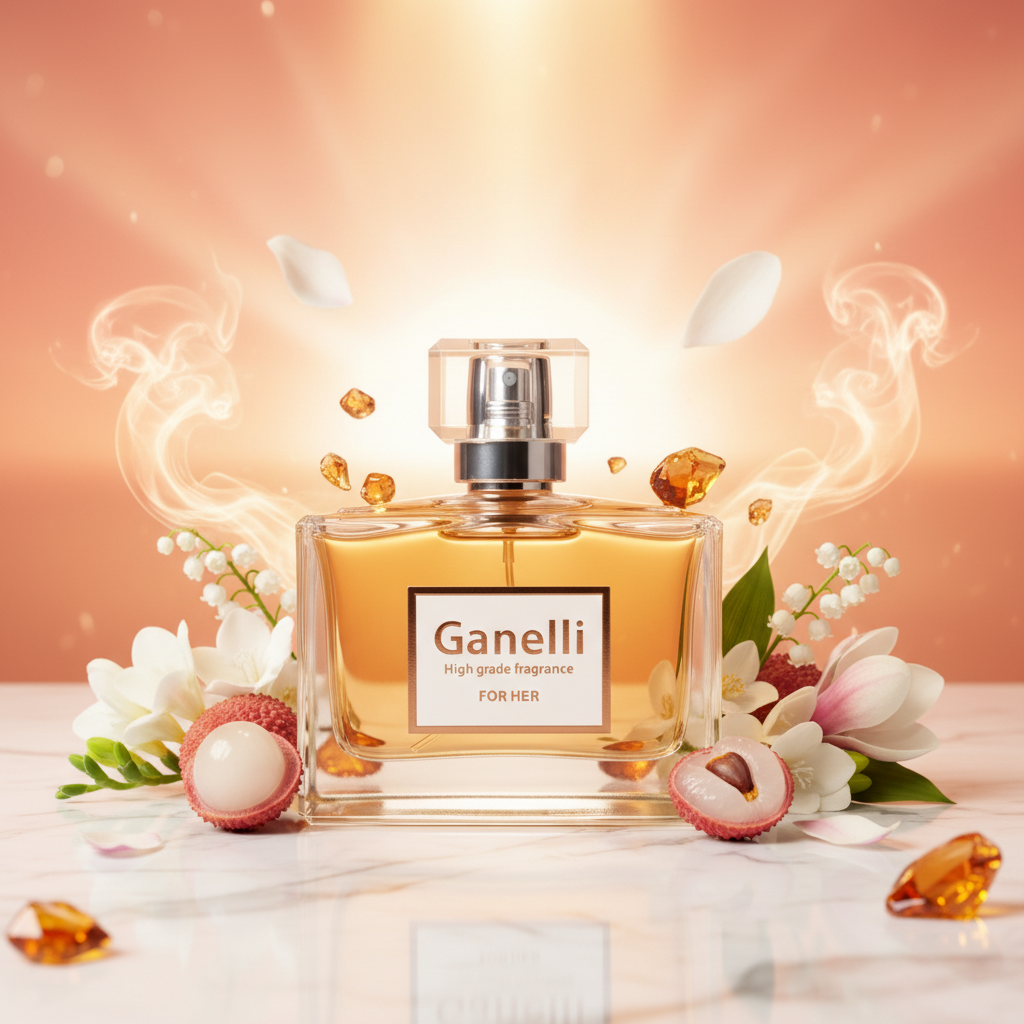 Ganelli No.18 for Her 100ml – radiant floral women's Eau de Parfum inspired by Miracle by Lancôme