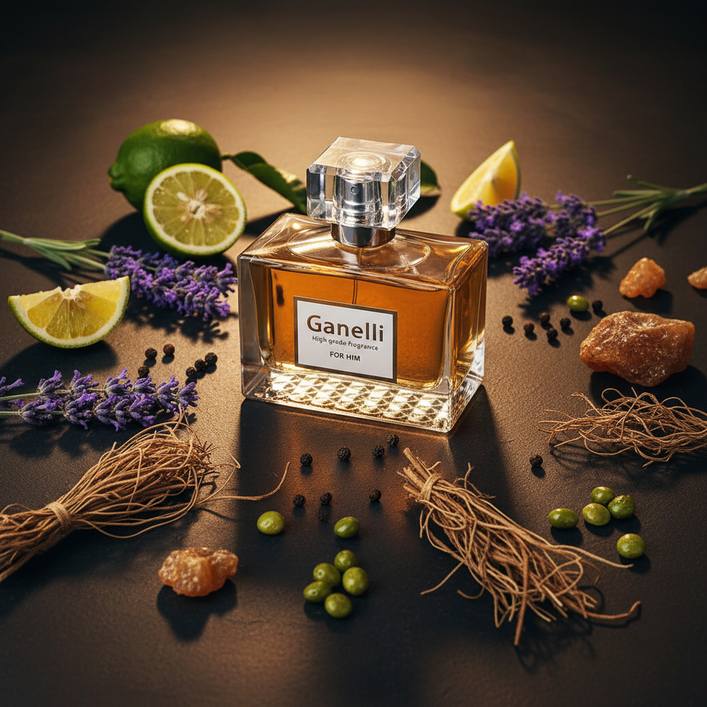 Ganelli No.19 – Cinematic Ingredients Flat-lay