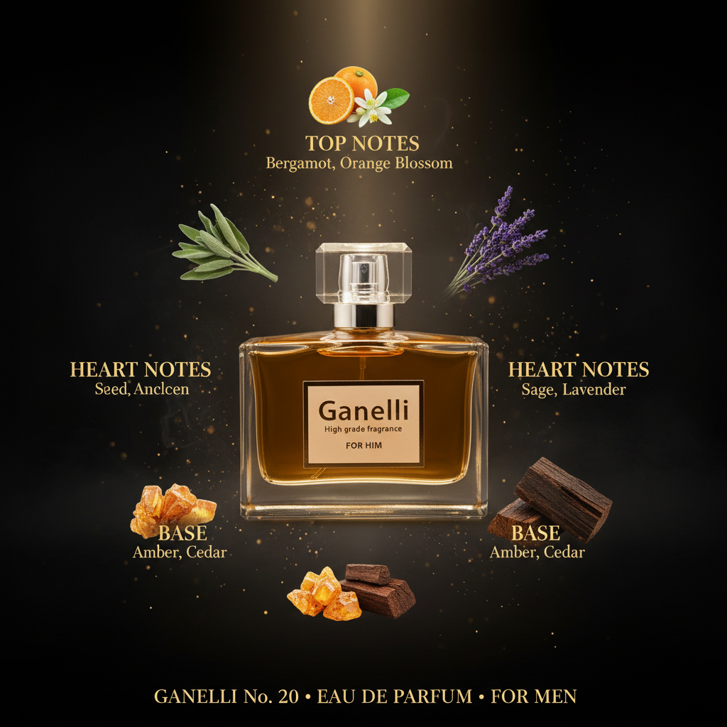 Ganelli No.20 – Cinematic with Real Bottle