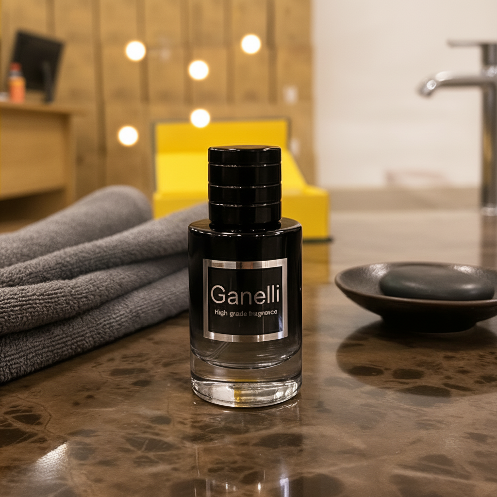 Ganelli No. 22 for Him – 30ml Correct Bottle Lifestyle