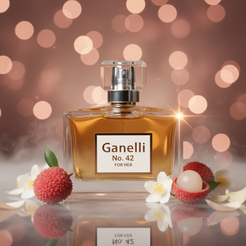 Ganelli No. 42 for Her – 100ml Cinematic Product Display