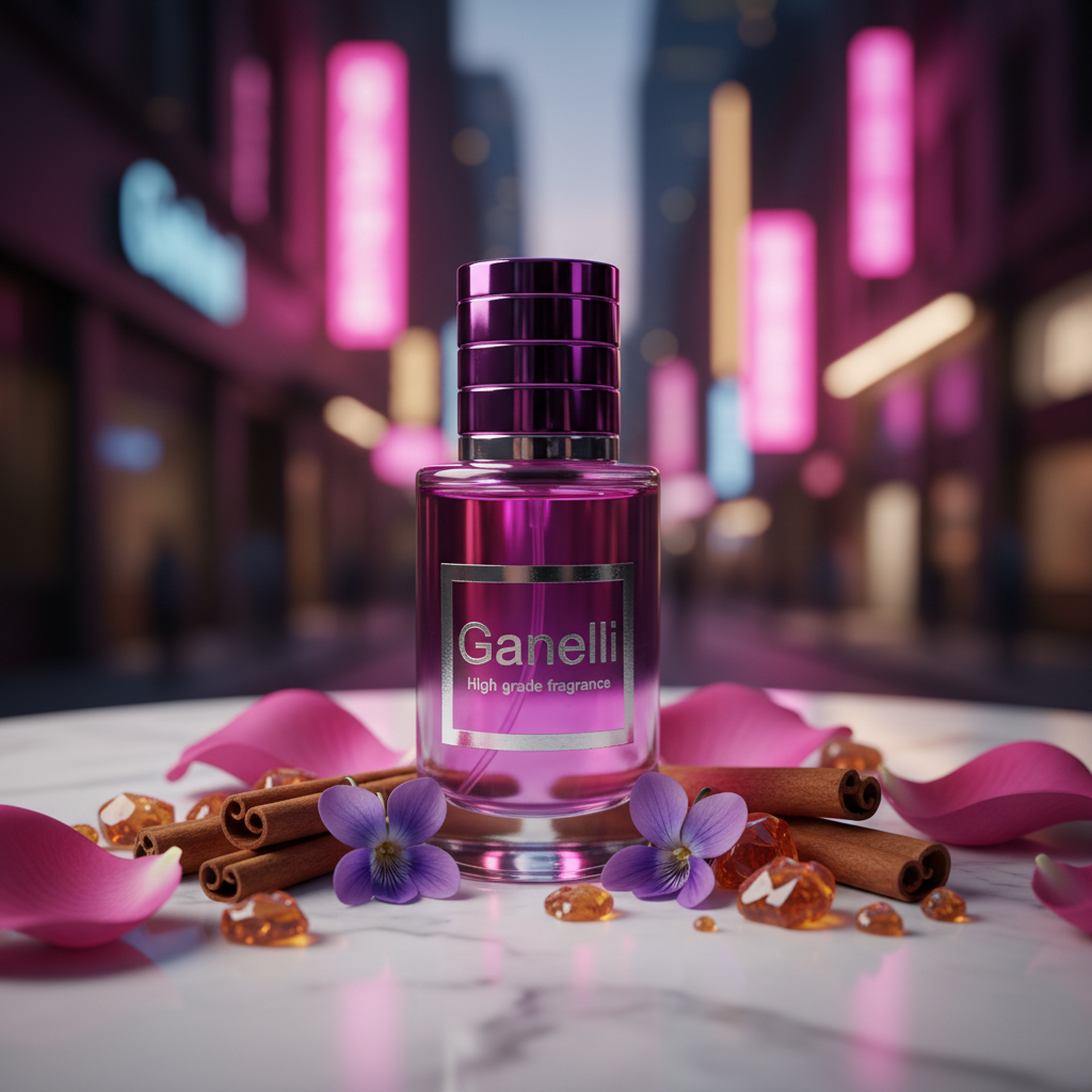 Ganelli No. 44 for Her 30ml – Cinematic Promotional Display