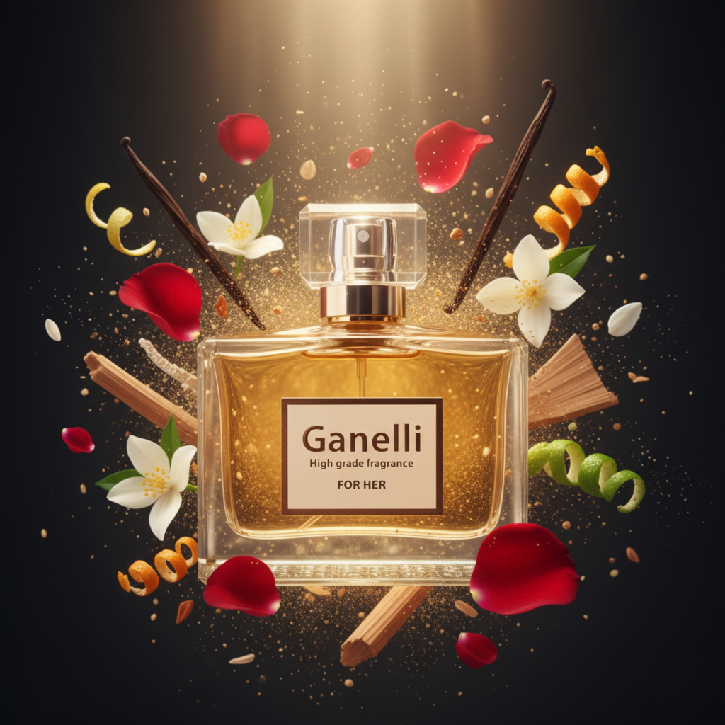 Ganelli No. 7 For Her – Cinematic Promotional Display