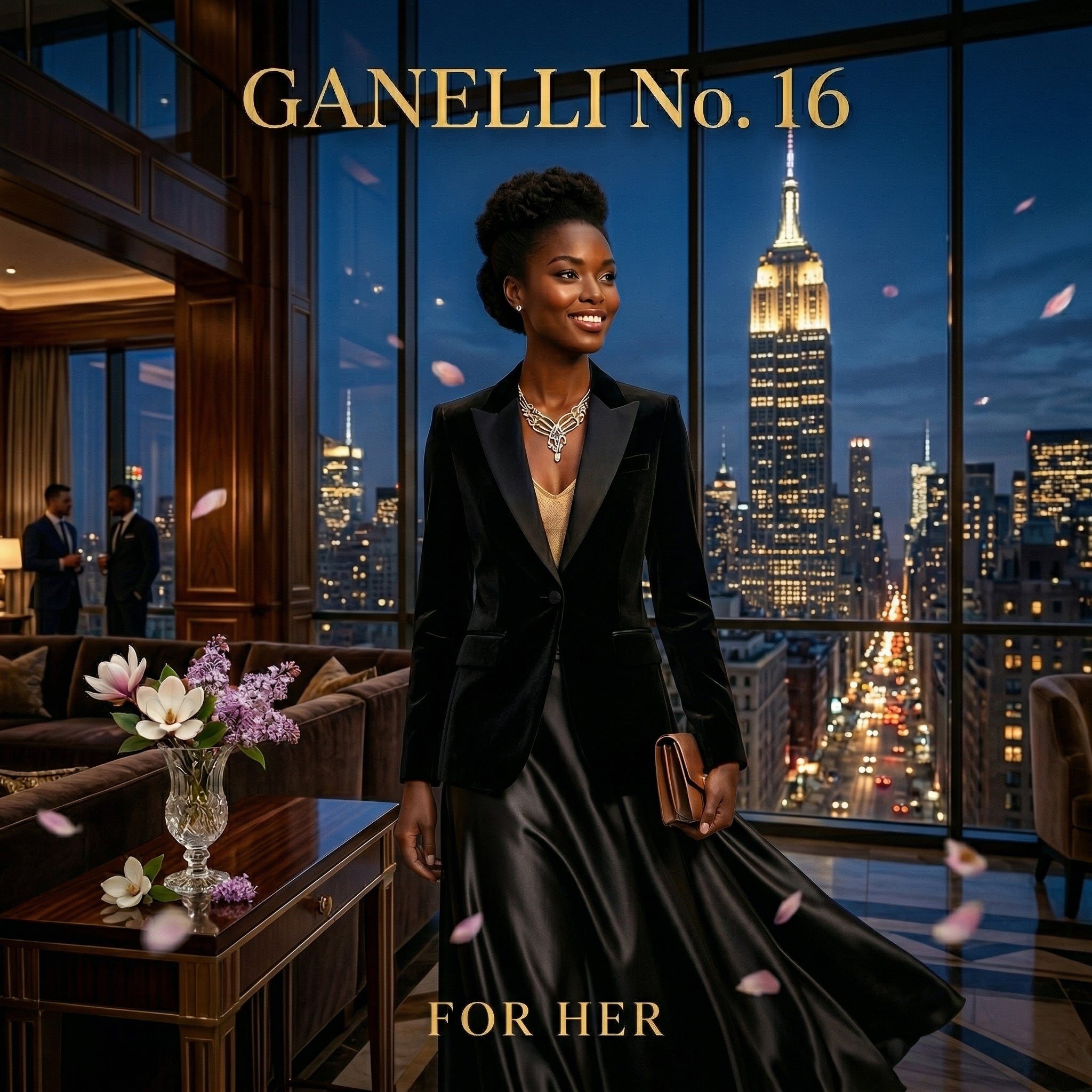 Ganelli No.16 for Her 30ml – chic metropolitan women's perfume bottle high grade fragrance

