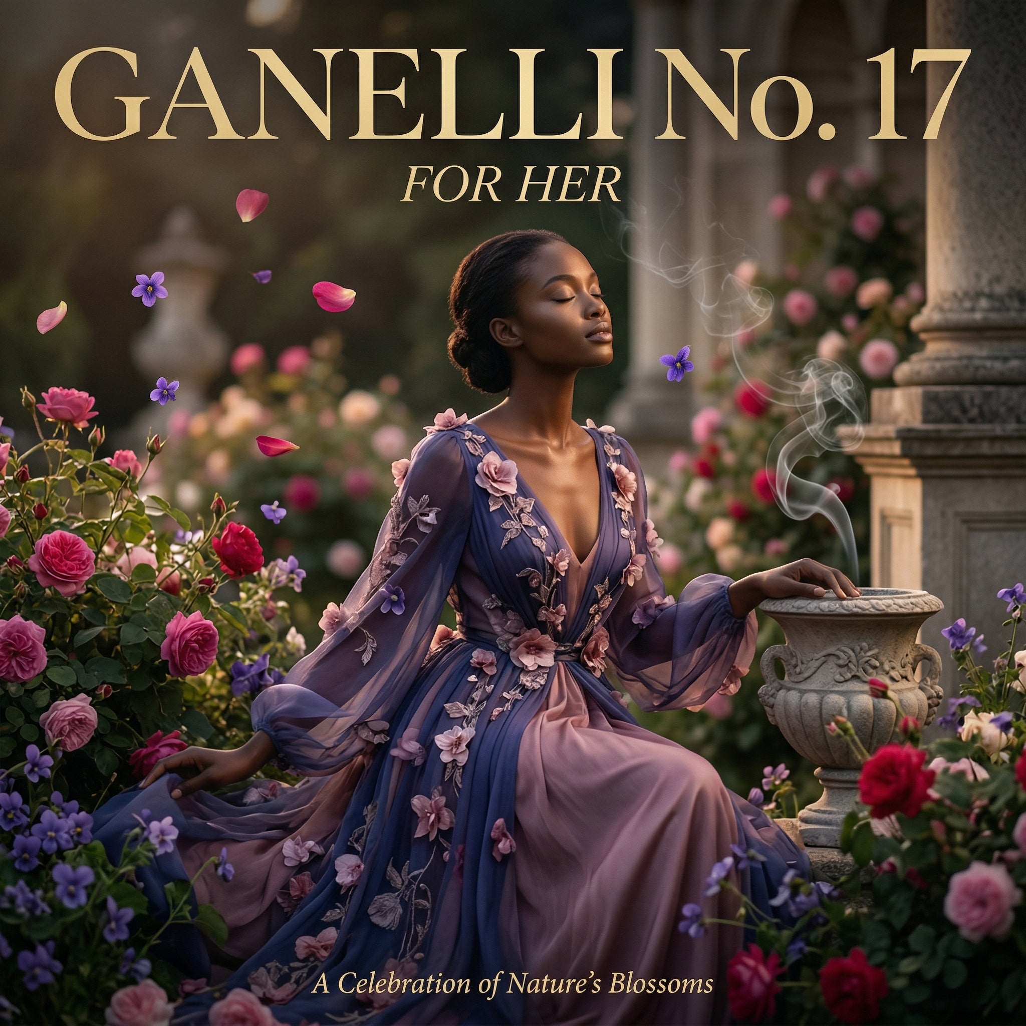 Ganelli No.17 for Her – delicate floral women's Eau de Parfum inspired by Flower by Kenzo