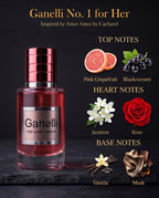 Ganelli No. 1 for Her – Fruity Floral Perfume